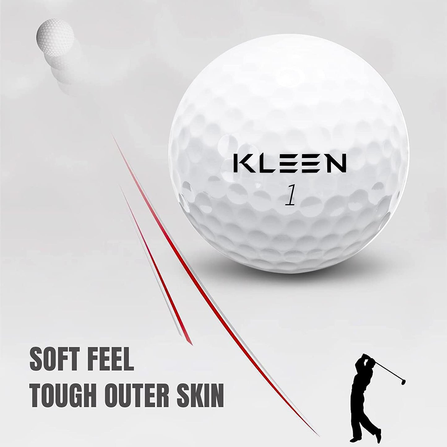 Golf Balls - Practice Golf Balls Standard Balls for Men Colorsed Gift Set One Dozen(12 Balls)