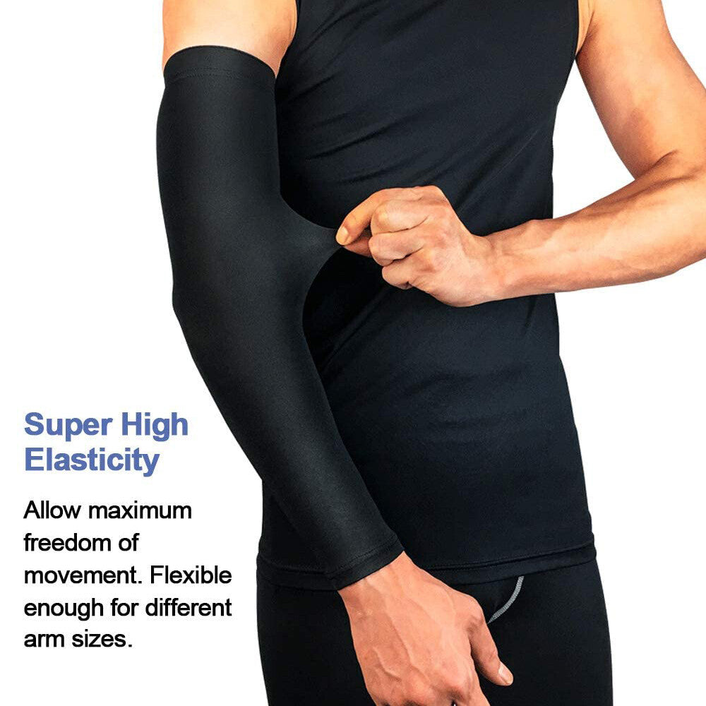 Compression Sports Arm Sleeve Baseball Football Basketball Sleeves for Men Women