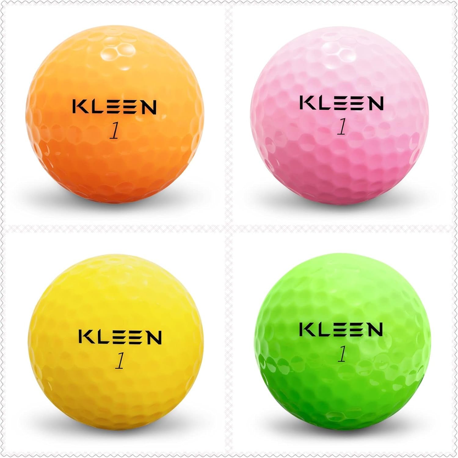 Golf Balls - Practice Golf Balls Standard Balls for Men Colorsed Gift Set One Dozen(12 Balls)