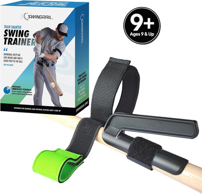 Baseball/Softball Swing Trainer Aid - Equipment for Batting and Hitting