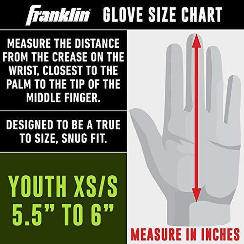 Franklin Sports Florida Gators Youth College Football Receiver Gloves - Receiver