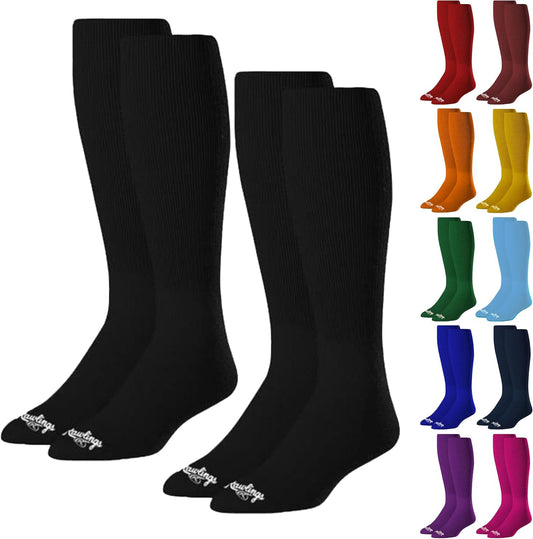 | 2 Pair | Athletic Socks | Baseball/Softball | Multiple Sizes/Colors