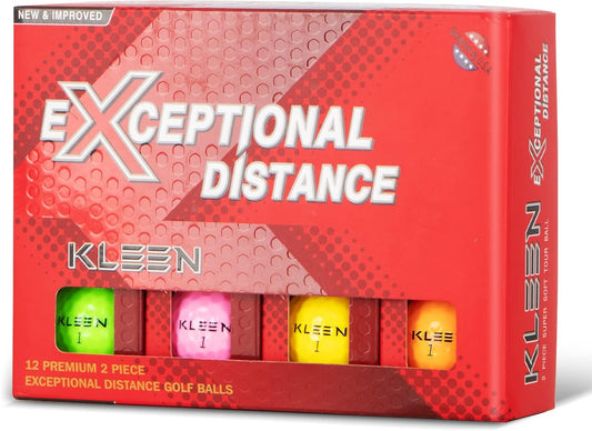 Golf Balls - Practice Golf Balls Standard Balls for Men Colorsed Gift Set One Dozen(12 Balls)