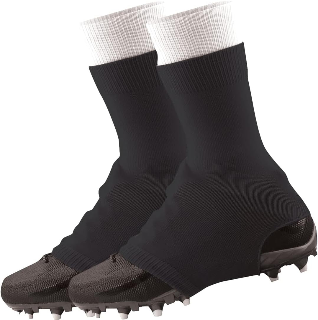 Football Spat Cleat Covers - Lace Covers Youth and Adult Sizes for Boys Girls Men Women Soccer