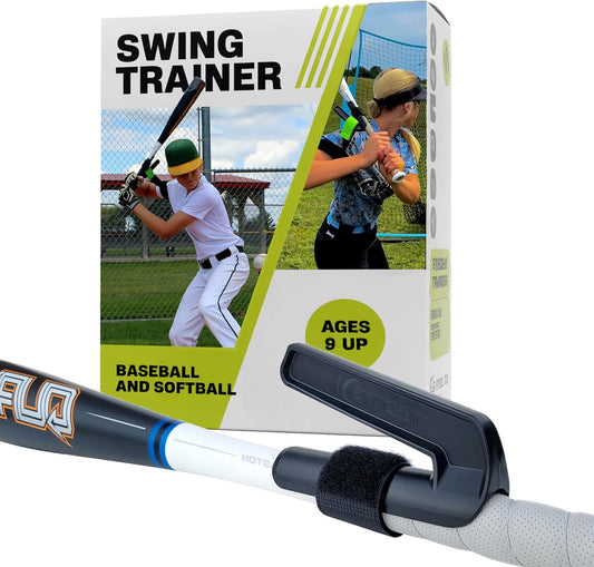 Baseball/Softball Swing Trainer Aid - Equipment for Batting and Hitting